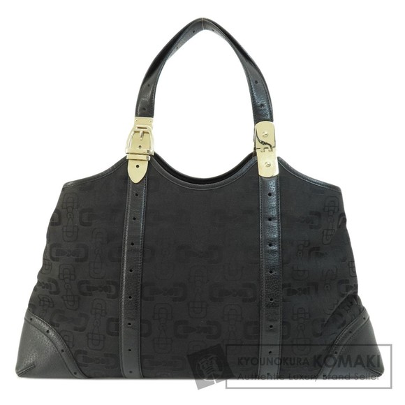 Gucci Canvas Bag Tote Horsebit - Picture 1 of 9